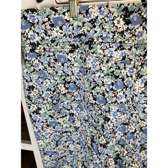 Terra & Sky Women Plus Size Super Soft Jegging Ditsy Floral 2X(20W-22W)‎ Skinny - Picture 8 of 10